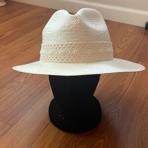 Anthropologie Elegancia Tropical Havana Lace Rancher Hat. NWT